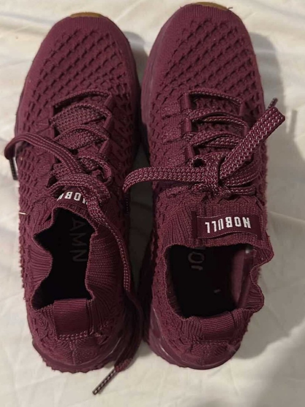 NOBULL Women's Knit Trainer in Burgundy